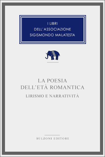 Copertina - La poesia dell'età romantica. Lirismo e narratività
